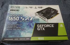未開封 ELSA GeForce GTX 1650 S.A.C DDR6