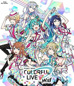 【新品】 プロジェクトセカイ COLORFUL LIVE 2nd -Will- 通常盤 Blu-ray 倉庫S