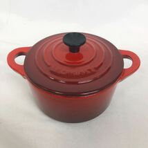 LE CREUSET ル・クルーゼ ルクルーゼ　ミニココット　ハート　ココット 調理器具　デ・シルバ　6個セット_画像4