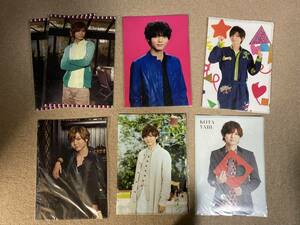 未使用 新品 Hey! Say! JUMP 薮宏太 2013-2018 Tour LIVE クリアファイル 6種類 7枚セット KOTA YABU/ジャニーズ コンサート グッズ/IM