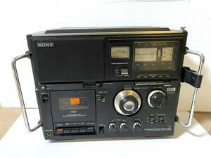 SONY CF-5950 ソニー スカイセンサー 5バンド ラジオ カセットデッキ 当時物 FM/MW/SW1/SW2/SW3/ビンテージ アンティーク レトロ 家電/QH