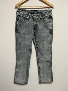 VOLCOM Volcom Denim jeans black gray series bottoms lady's W32