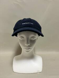 Carhartt　WIP　カーハート　帽子　キャップ　フリース　ネイビー　サイズF　サイズ調整可