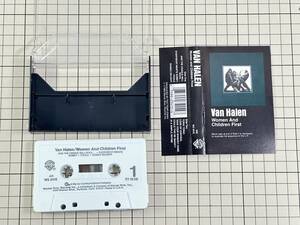 【中古/輸入版/良品】洋楽　カセットテープ　ヴァン・ヘイレン Van Halen　Women And Children First 　暗黒の掟