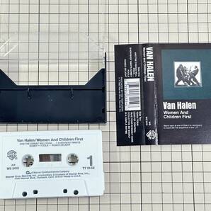 【中古/輸入版/良品】洋楽 カセットテープ ヴァン・ヘイレン Van Halen Women And Children First  暗黒の掟の画像1
