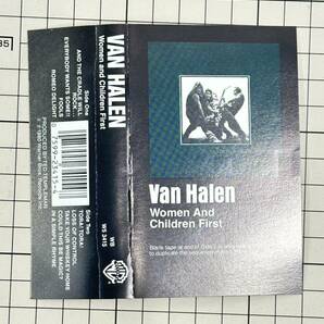 【中古/輸入版/良品】洋楽 カセットテープ ヴァン・ヘイレン Van Halen Women And Children First  暗黒の掟の画像3