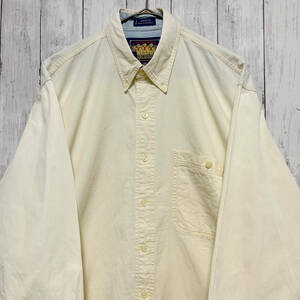 ラルフローレン Ralph Lauren CHAPS 長袖シャツ メンズ コットン100% サイズ15 1/2 Mサイズ 5‐193