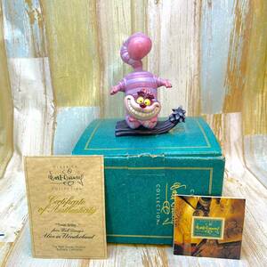 レア★WDCC 不思議の国のアリス Alice in Wonderland チェシャ猫 Cheshire Cat フィギュア★チシャネコ チシャ猫 ディズニー Disney TDL