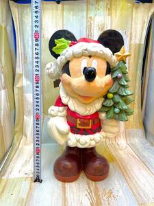 ミッキーマウス Mickey サンタミッキー クリスマス Christmas ビッグフィギュア★ジム・ショア ディズニートラディション エネスコ Disney