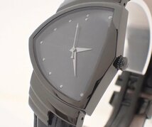 定価11万円新品 HAMILTON(ハミルトン) ベンチュラ PVD H244010 クオーツ メンズ時計_画像1