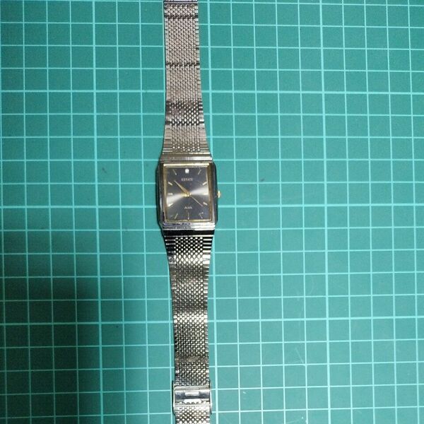 ALBA ESTATE　V-701-5000 クオーツ 腕時計 中古錆跡あり