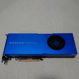 【動作確認済】＜ジャンク・良品＞AMD Radeon Pro V320 WX8200化 Quadro P5000と同等性能 FAN異常なし チップ焼け無し タバコ臭無し 274