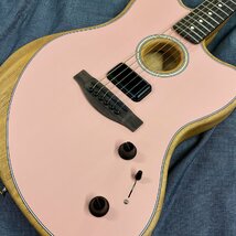 Fender Acoustasonic Player Jazzmaster RW Shell Pink フェンダー アコースタソニック エレアコ_画像3