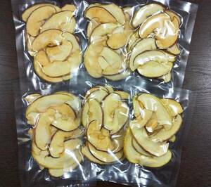 ドライフルーツ　りんご　干しリンゴ　乾燥果実　信州　リンゴ　国産　無添加　無香料　砂糖不使用　アップル　20g x 6袋