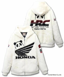 【エラー品】 PANDIESTA × HONDA 【定価21800円】 ファーパーカー WHITE サイズ XXL