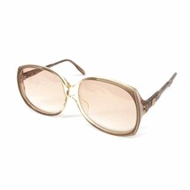 美品◆PIERRE BALMAIN ピエールバルマン サングラス◆2021 ピンクベージュ レディース ヴィンテージ フランス製 sunglasses 服飾小物_画像1