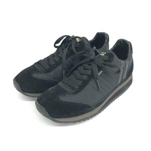 良好◆Patrick パトリック マラソン スニーカー 40◆ ブラック スエード メンズ 靴 シューズ sneakers
