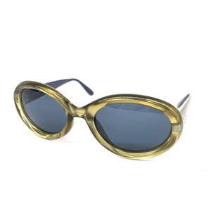 ◆Christian Dior クリスチャンディオール サングラス◆2919A グリーン レディース 55□21 オーストリア製 sunglasses 服飾小物