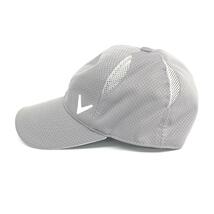 良好◆Callaway キャロウェイ キャップ FR◆ グレー ポリエステル メンズ 帽子 ハット hat 服飾小物_画像2