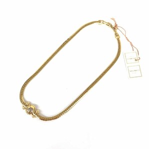 美品◆NINA RICCI ニナリッチ ネックレス◆ ゴールドカラー レディース accessory アクセサリーの画像2