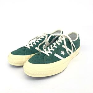 未使用品◆CONVERSE コンバース スター&バーズUS スニーカー 25◆ グリーン メンズ 靴 シューズ sneakers