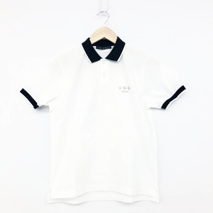 良好◆TATRAS タトラス 半袖ポロシャツ サイズ01◆ ホワイト メンズ トップス ロゴ刺繍 ワンポイント