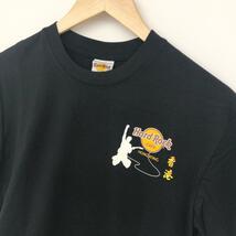 未使用品◆Hard Rock CAFE ハードロックカフェ カットソー Mサイズ◆ ブラック コットン100% メンズ トップス Tシャツ_画像3