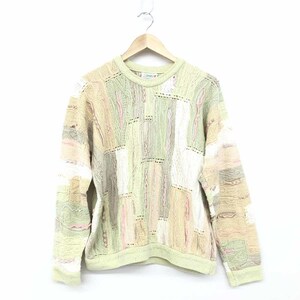 良好◆COOGI クージー 3Dニット サイズSS◆ マルチカラー メンズ トップス オーストラリア製