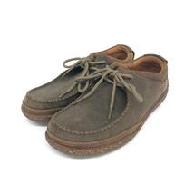 ◆Clarks クラークス レザーシューズ UK6◆ ブラウン レザー ワラビー レディース 靴 シューズ shoes_画像1