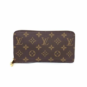 良好◆LOUIS VUITTON ルイヴィトン ジッピーウォレット モノグラム 長財布◆M42616 ブラウン レディース RFID 服飾小物