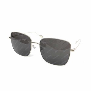 良好◆BALENCIAGA バレンシアガ サングラス◆BB0087SK ロゴレンズ ユニセックス sunglasses 服飾小物