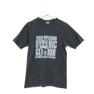 ◆HYSTERIC GLAMOUR ヒステリックグラマー 半袖Tシャツ サイズS◆ ブラック 綿 レディース トップス ヒスガール