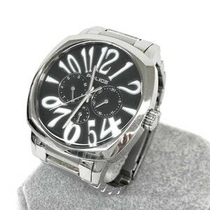 ◆POLICE ポリス 腕時計 クロノグラフ◆13200J シルバーカラー SS メンズ ウォッチ watch