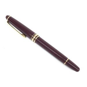 ◆MONT BLANC モンブラン マイスターシュテック 万年筆◆ ペン先14K W.Germany刻印 ボルドー 文具 PEN ペン