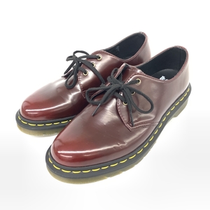 良好◆Dr.Martens ドクターマーチン ドレスシューズ UK6◆ ボルドー ３ホール メンズ 靴 シューズ ローファー ビジネスシューズ 革靴