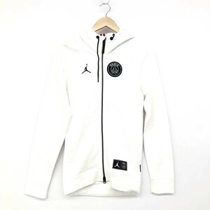 ◆NIKE ナイキ ジップアップパーカ サイズXS◆ ホワイト メンズ トップス ジョーダン×PSG