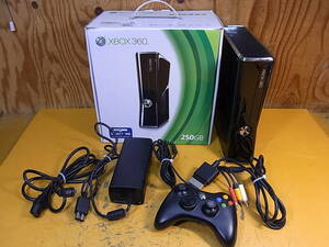 □Cb/132☆マイクロソフト Microsoft☆Xbox360S 本体☆コントローラ/電源アダプタ/接続ケーブル付属☆Model 1439☆ジャンク