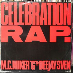 M.C. Miker 'G' & Deejay Sven / Celebration Rap England盤