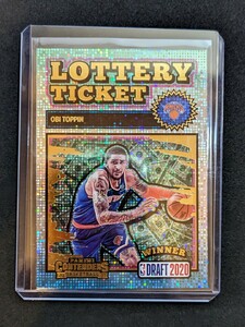 【初売！1円スタート】2020-21 Panini Contenders Basketball - Obi Toppin RC Lottery Ticket / NY KNICKS