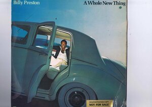 盤質良好 UK盤 LP Billy Preston / A Whole New Thing インサート付き AMLH 64656