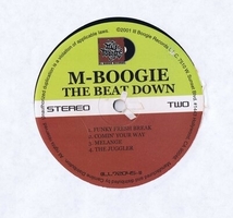 US盤 12inch M-Boogie / The Beat Down ILL72045_画像2