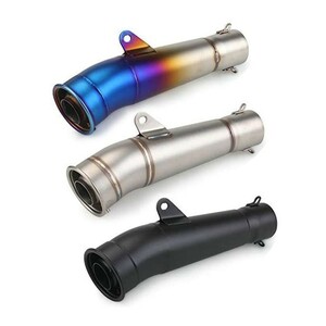 bk96バイクスリップオンマフラー バイクサイレンサー GP 汎用 50.8mm 長さ300mm