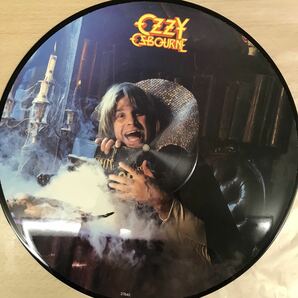 Picture Vinyl US盤 即決 Ozzy Osbourne / Live Mr. Crowley / 37640 COLUMBIA NY刻印あり ( Randy Rhoads オジー・オズボーンの画像2