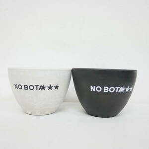 即決送料無料・未使用 2色セット出品 国内正規 NO COFFEE×BOTANIZE×FIRSTORDER ノーコーヒー ボタナイズ プラスチックポット 植木鉢 鉢 