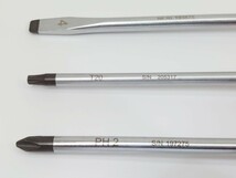 【PB SWISS TOOLS】ドライバー オレンジ グリップ プラス マイナス トルクス 3種類セット ピービー_画像2