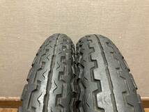 GT380フロント19×1.60 リア18×1.85 ホイール 前後 セット!! 希少!! 当時物!! 程度良好!! GS400 GS400EGSX400E GSX250E _画像9