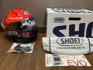 SHOEI ショウエイ X-Fourteen エックス フォーティーン X14 X-14 MARQUEZ6 マルケス6 マルク・マルケス選手 ヘルメット Mサイズ 新品同様