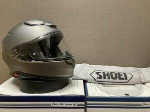 2021年製 SHOEI ショウエイ Z-8 Z8 ゼットエイト マットディープグレー フルフェイス ヘルメット Lサイズ 外装美品!!
