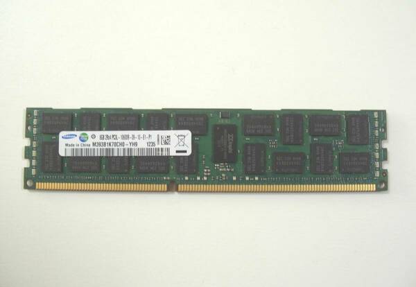 【即決・送料無料】SAMSUNG DDR3-1333 8GB 2Rx4 PC3L-10600R-09-10-E1-P1 1.35V 240Pin SDRAM DIMM デスクトップ用 メモリ ②