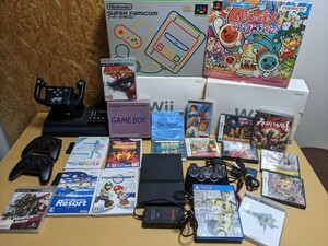 ゲームソフト　ゲーム機　　いろいろ　まとめ　DS PS 　ゲームボーイ　まとめて ジャンク品　太鼓の達人ソフト欠品　スーパーファミコン